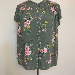 Old Navy Flutter Sleeve Blouse